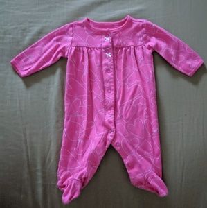 Carter's Baby Girls' Pink Heart Sleep N' Play